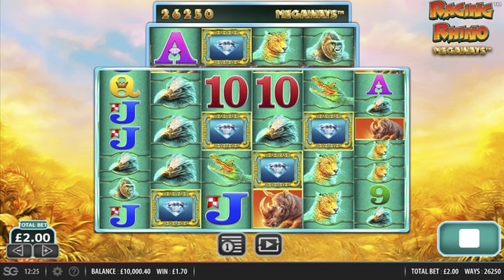 raging rhino megaways 1